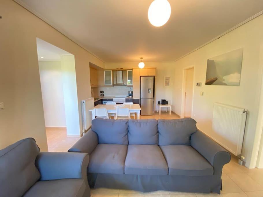 Cozy 2 Room Apartment With Garden Near Athens Air-Port Artemida  Ngoại thất bức ảnh